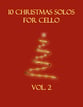 10 Christmas Solos for Cello (Vol. 2) P.O.D. cover